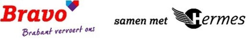 Logo Bravo samen met Hermes