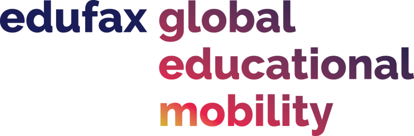 Logo Edufax, global educational mobility