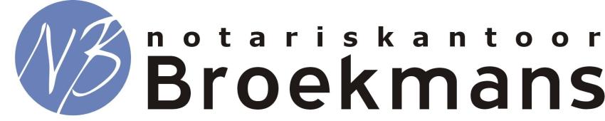 Logo Notariskantoor Broekmans