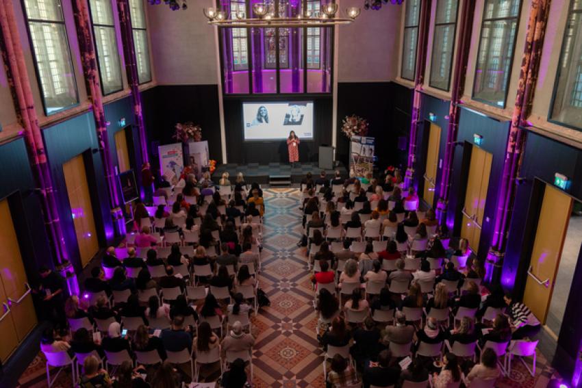 Meeting room for Women for Women closing event