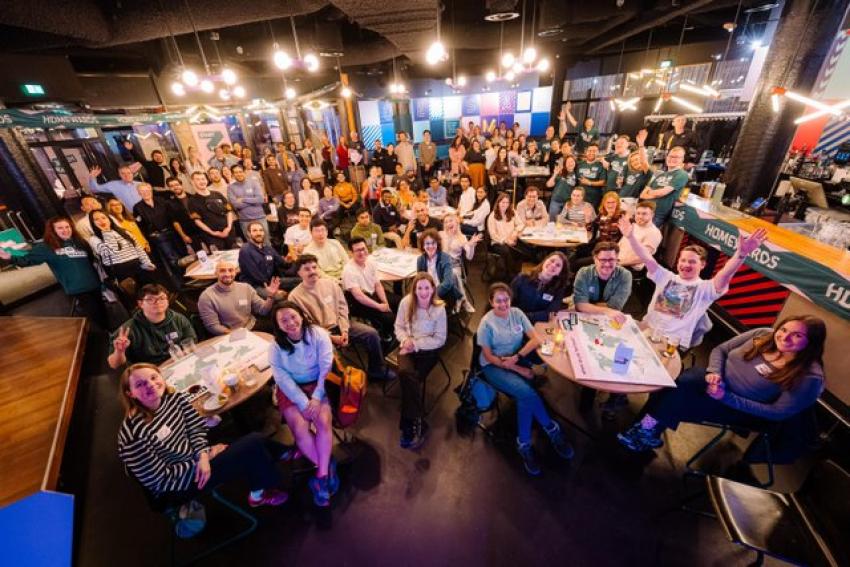 Group photo of all Homewards participants