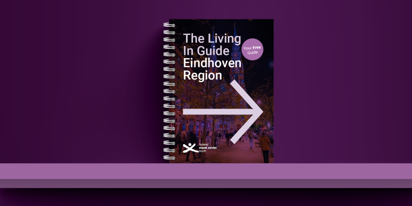 Cover of the Living In Guide Eindhoven Region
