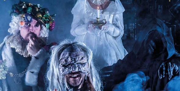 Poster for a performance of A Christmas Carol