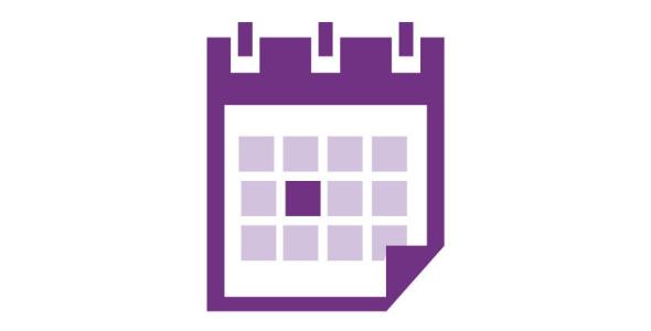 Icon of a calendar