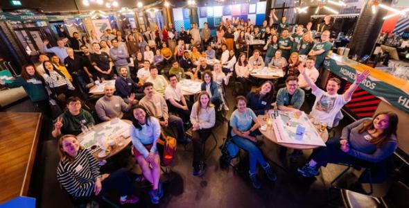 Group photo of all Homewards participants