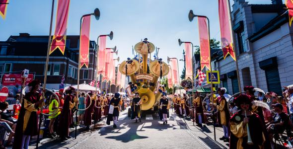 A float at Brabantsedag